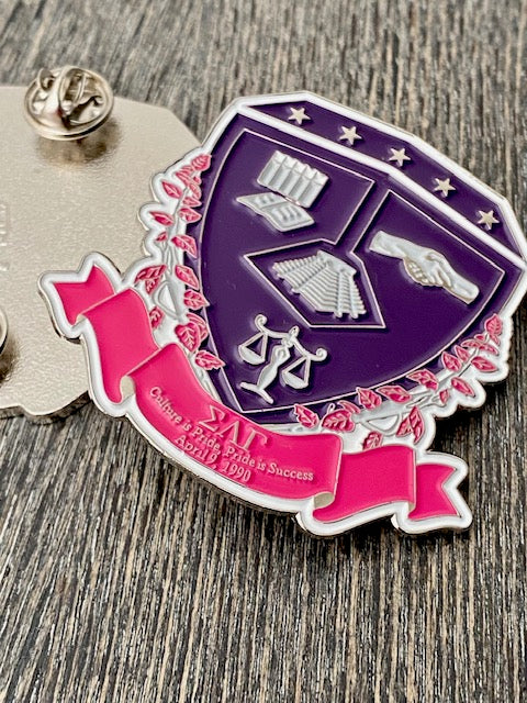 SLG Crest Pin